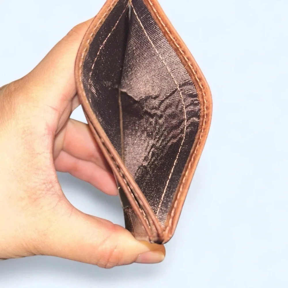 Brown Leather Card Holder